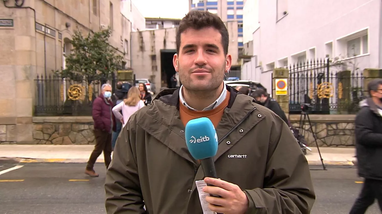 Odei Esnaola desde Galicia. Imagen obtenida de un vídeo de EITB Media.