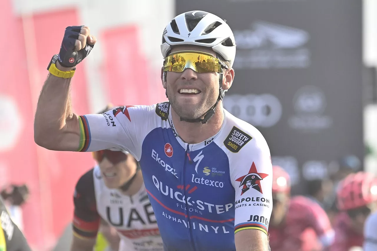 Mark Cavendish. Argazkia: @uae_tour