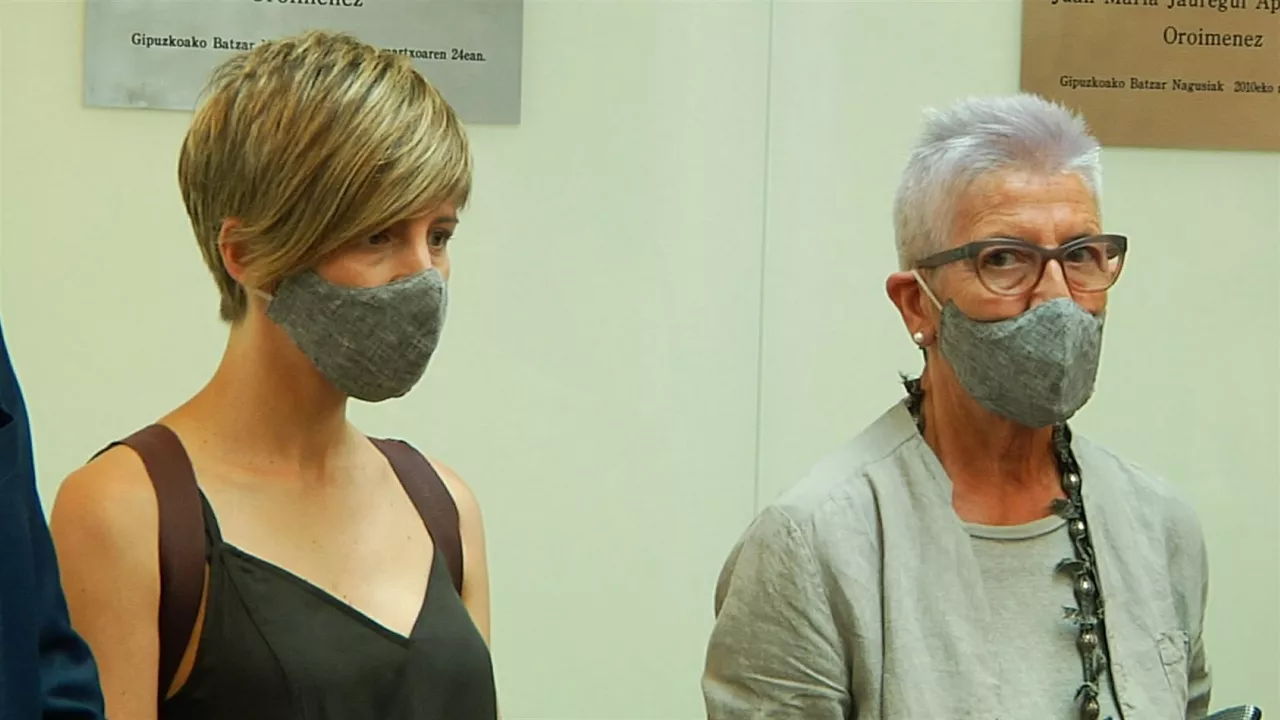 Maria Jauregi. EITB Mediaren bideo batetik ateratako irudia.