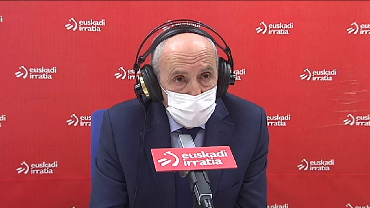 Josu Erkoreka. Imagen obtenida de un vídeo de EITB Media.