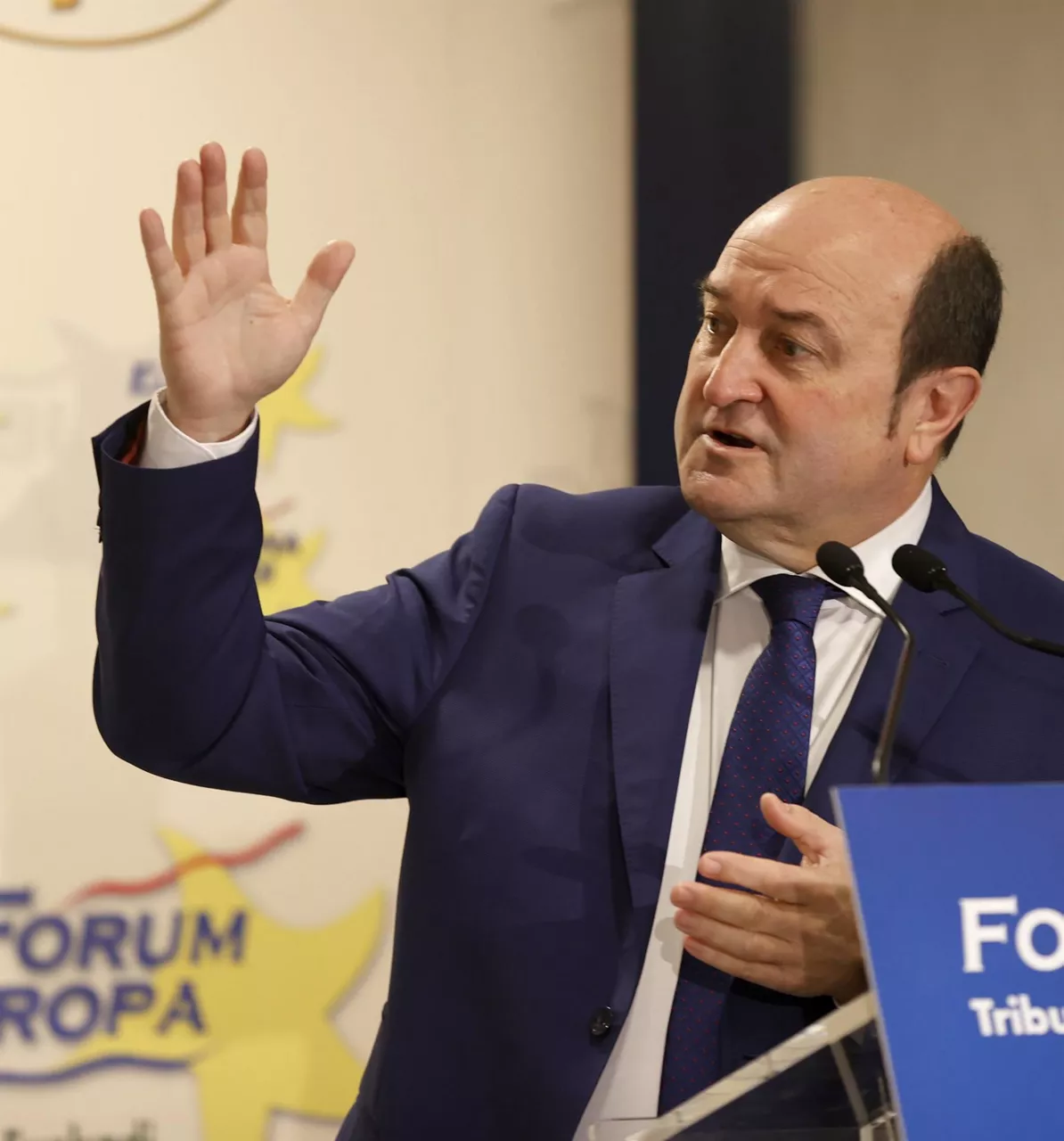 Andoni Ortuzar interviene en el Fórum Europa, Tribuna Euskadi.