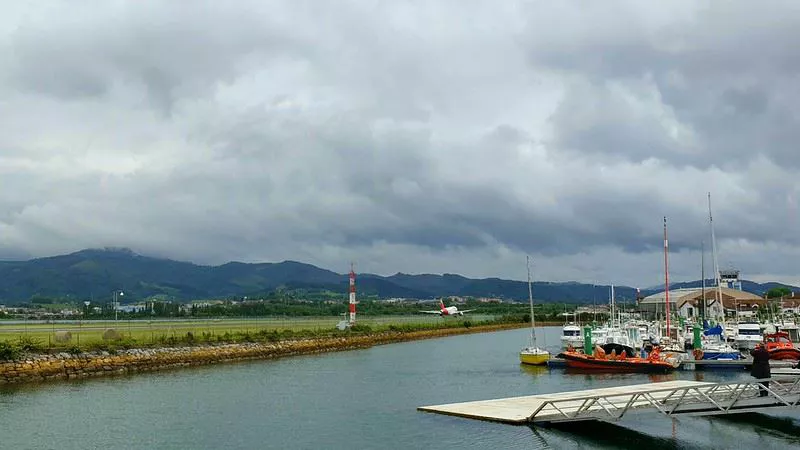 Aeropuerto de Hondarribia.