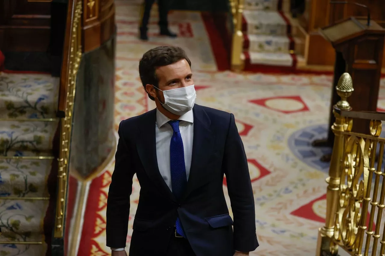 El presidente del PP Pablo Casado. Foto: EFE