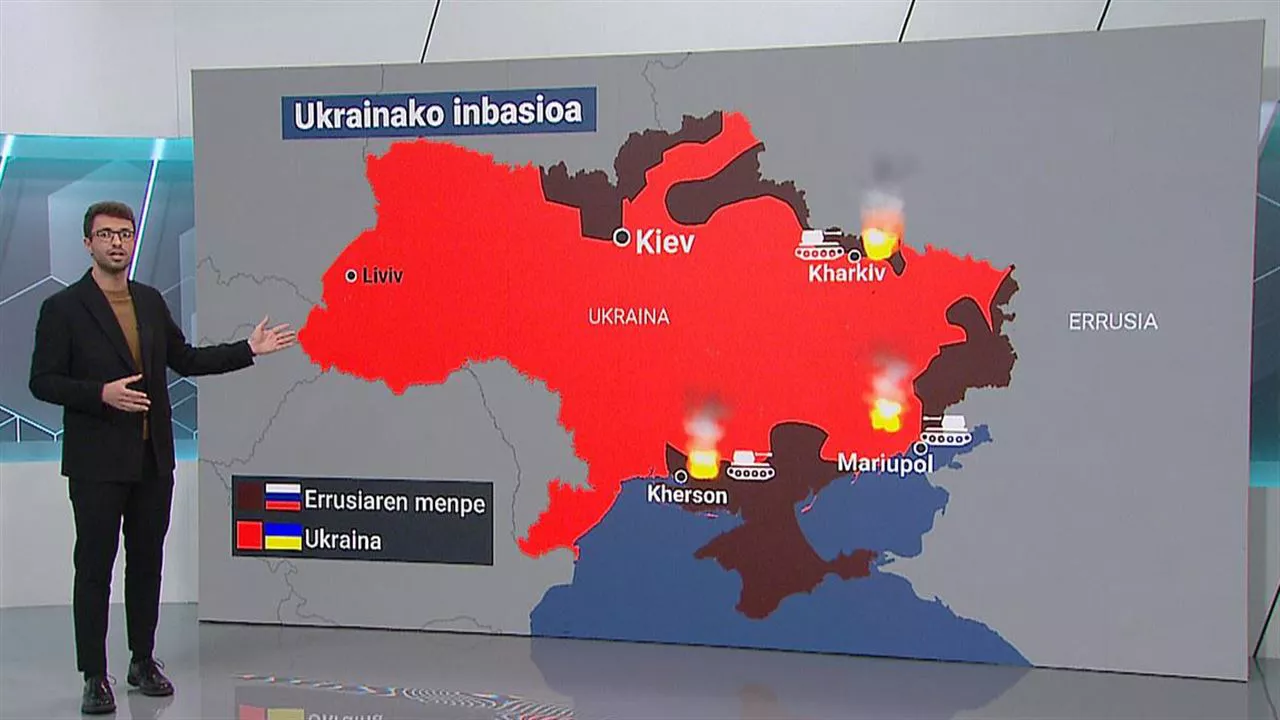 Ukrainako gerra. Irudia: EITB Media