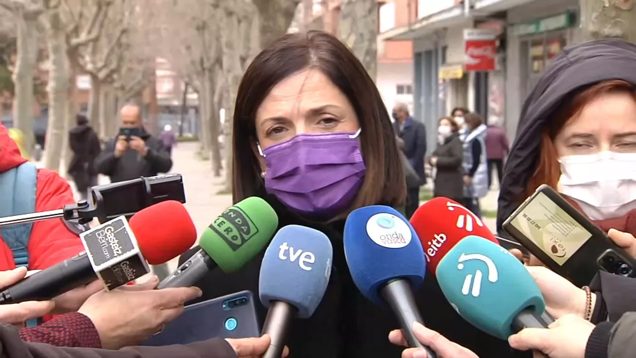 Beatriz Artolazabal. Imagen obtenida de un vídeo de EITB Media.