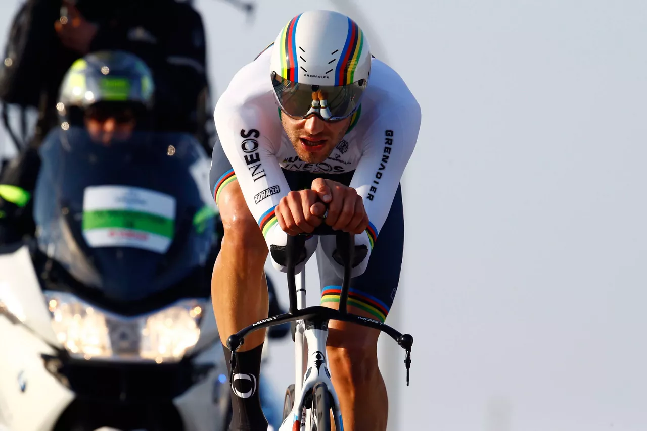 Ganna Tirreno - Adriatikoko lehen etapan.