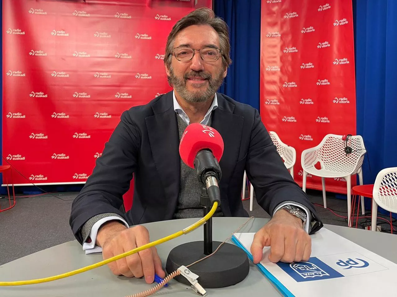 El presidente del PP en Álava, Iñaki Oyarzabal