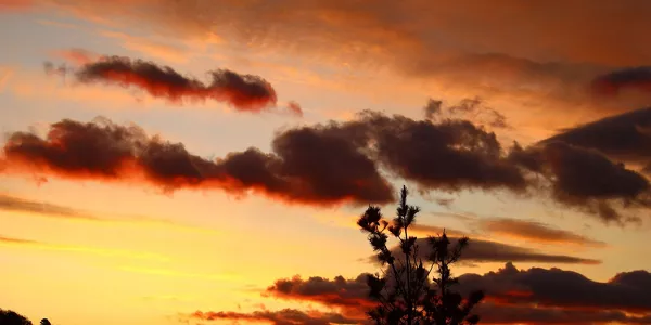Amanecer en Garai. Foto: Txaro Ortiz de Zarate Uranga