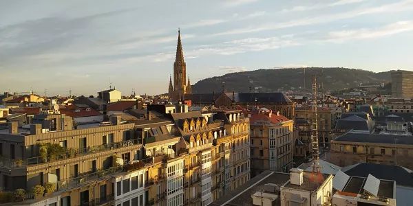 Amanecer en Donostia. Foto: Jon Hernandez Utrera