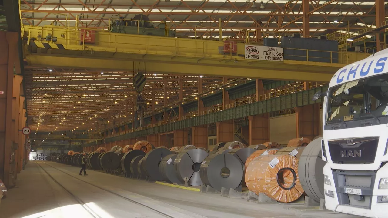 Arcelor. EITB Mediaren bideo batetik ateratako irudia.