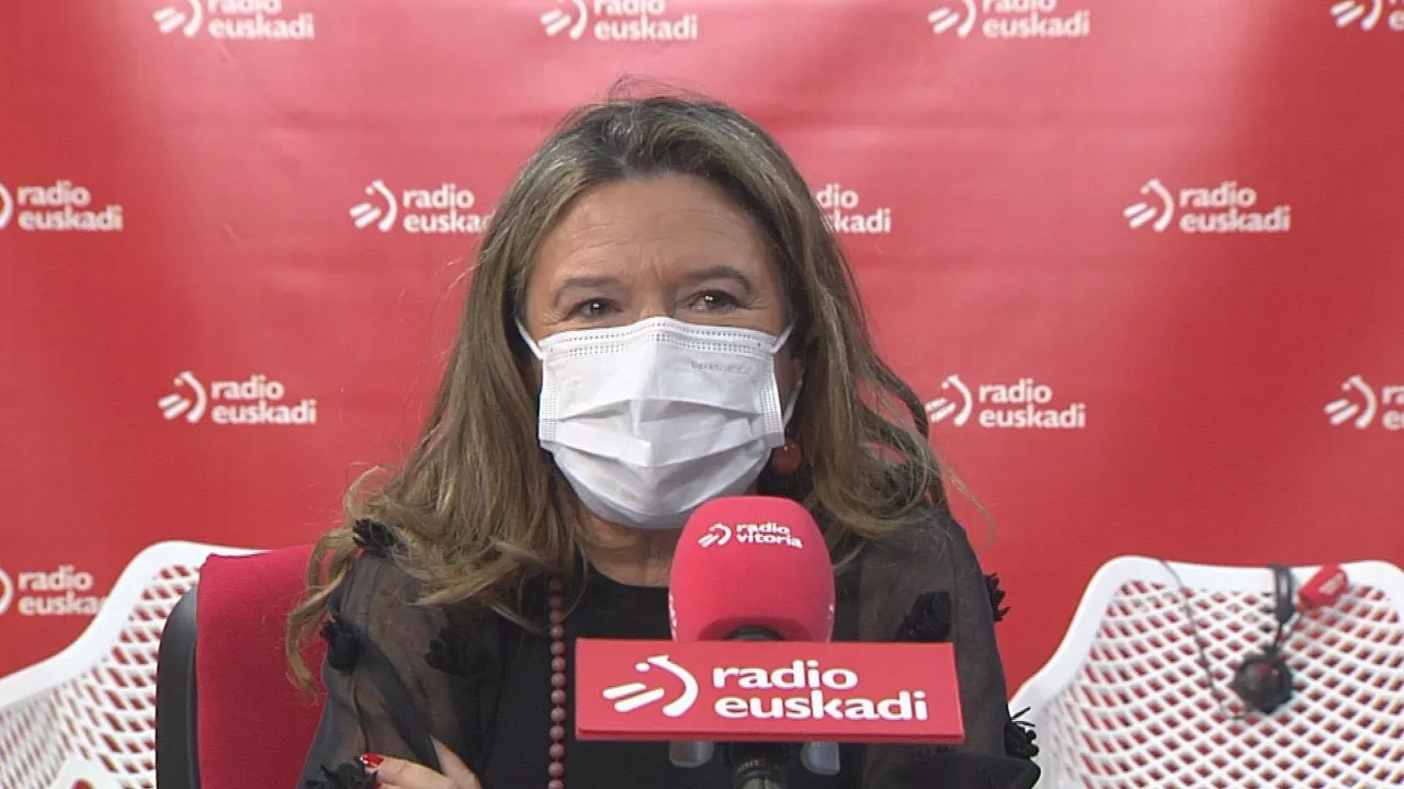 Gotzone Sagardui. Imagen obtenida de un vídeo de EITB Media.
