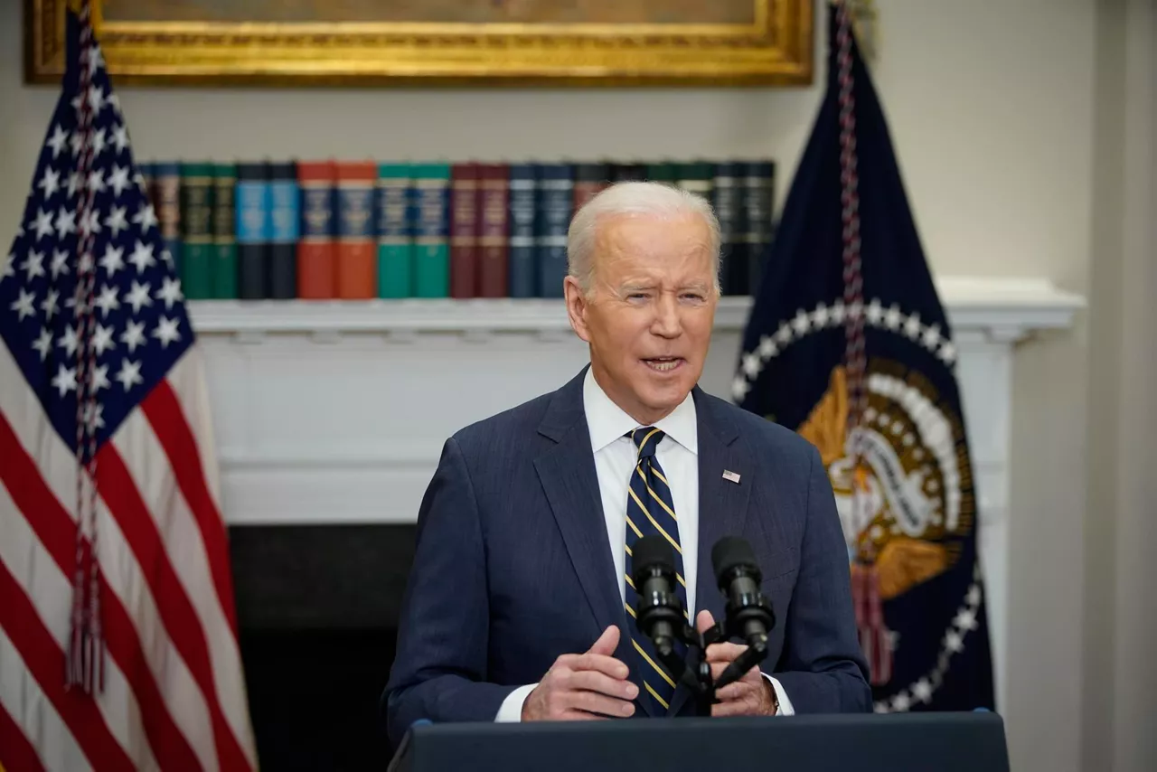 El presidente de Estados Unidos, Joe Biden, en la Casa Blanca. Foto: EFE
