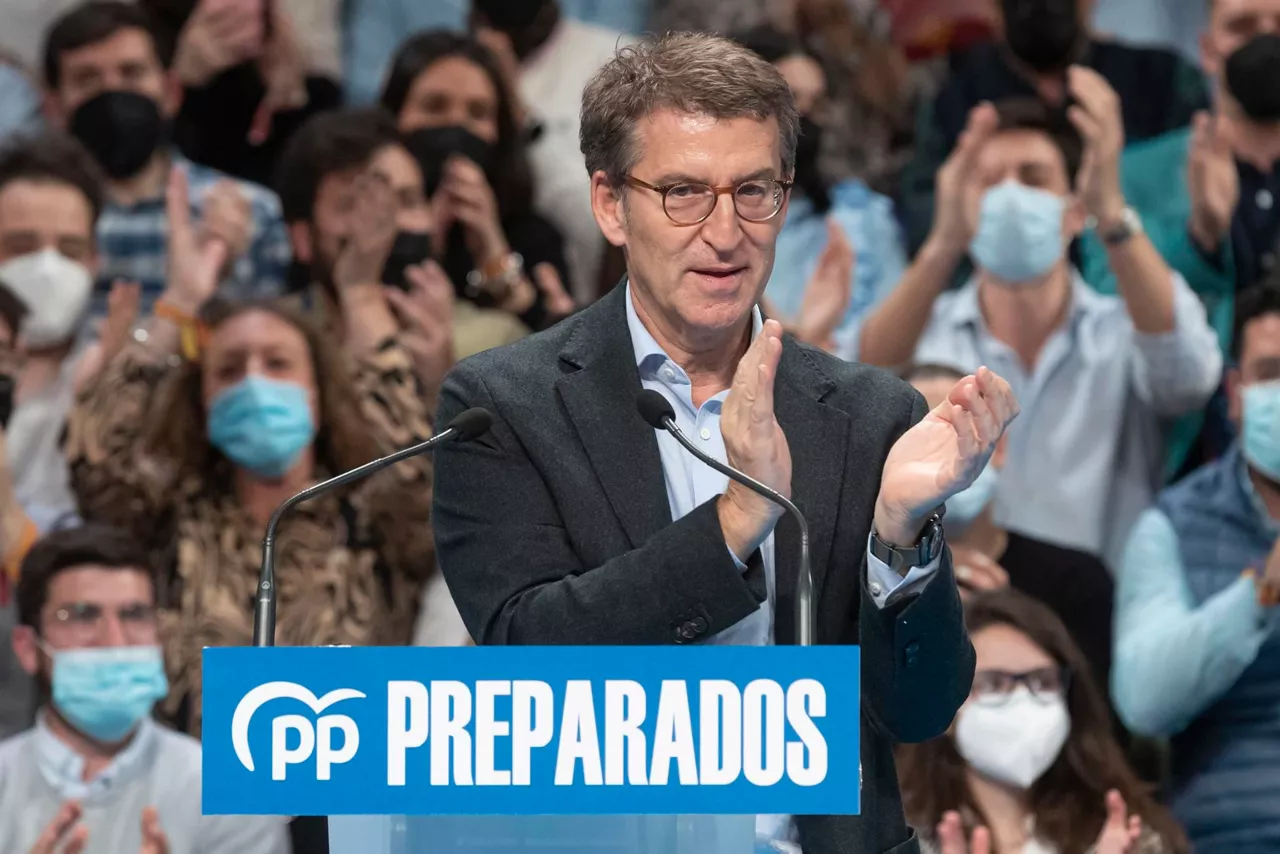 El futuro líder del PP, Alberto Núñez Feijóo. Foto: EFE