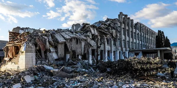 Bombardeo en Zhytomyr. EFE