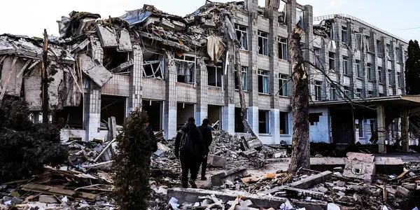 Bombardeo en Zhytomyr. EFE