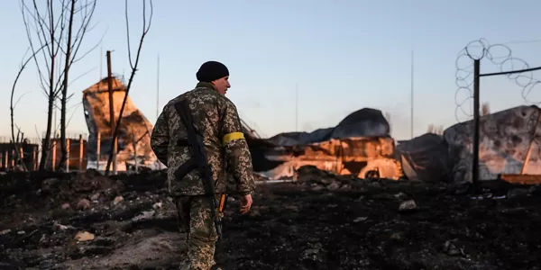 Bombardeo en Zhytomyr. EFE