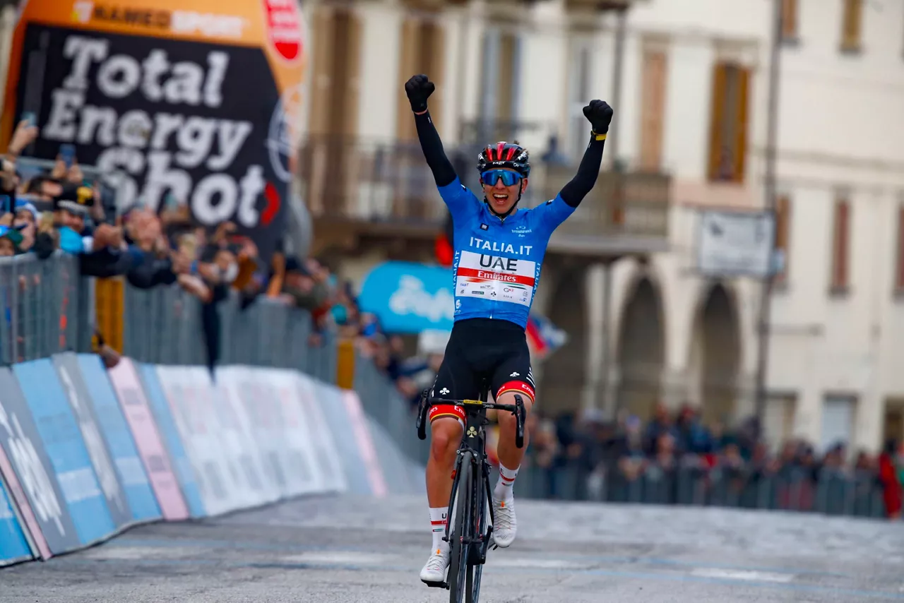 Tadej Pogacar, 6. etapako irabazlea. Argakia: EFE