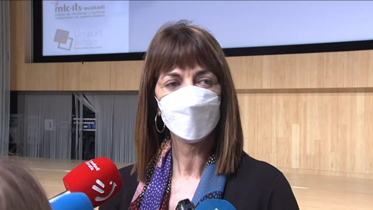 Idoia Mendia. EITB Mediaren bideo batetik ateratako irudia.