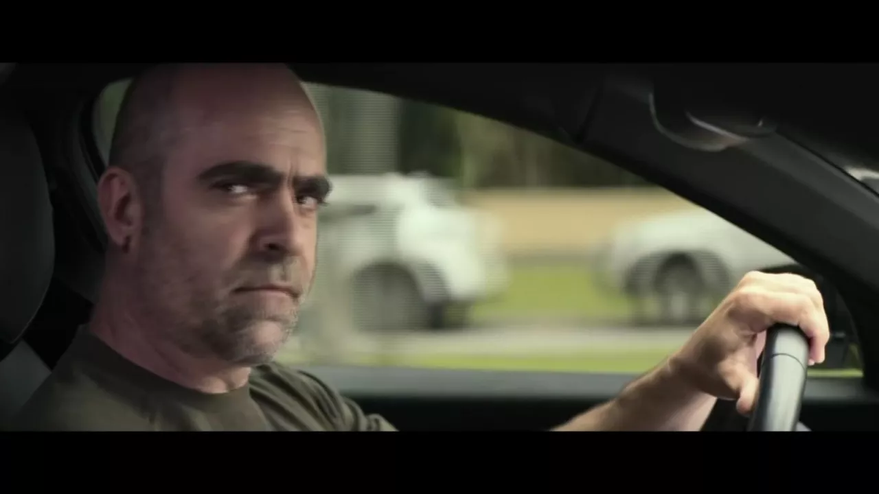 Luis Tosar. Agentzietako bideo batetik ateratako irudia.