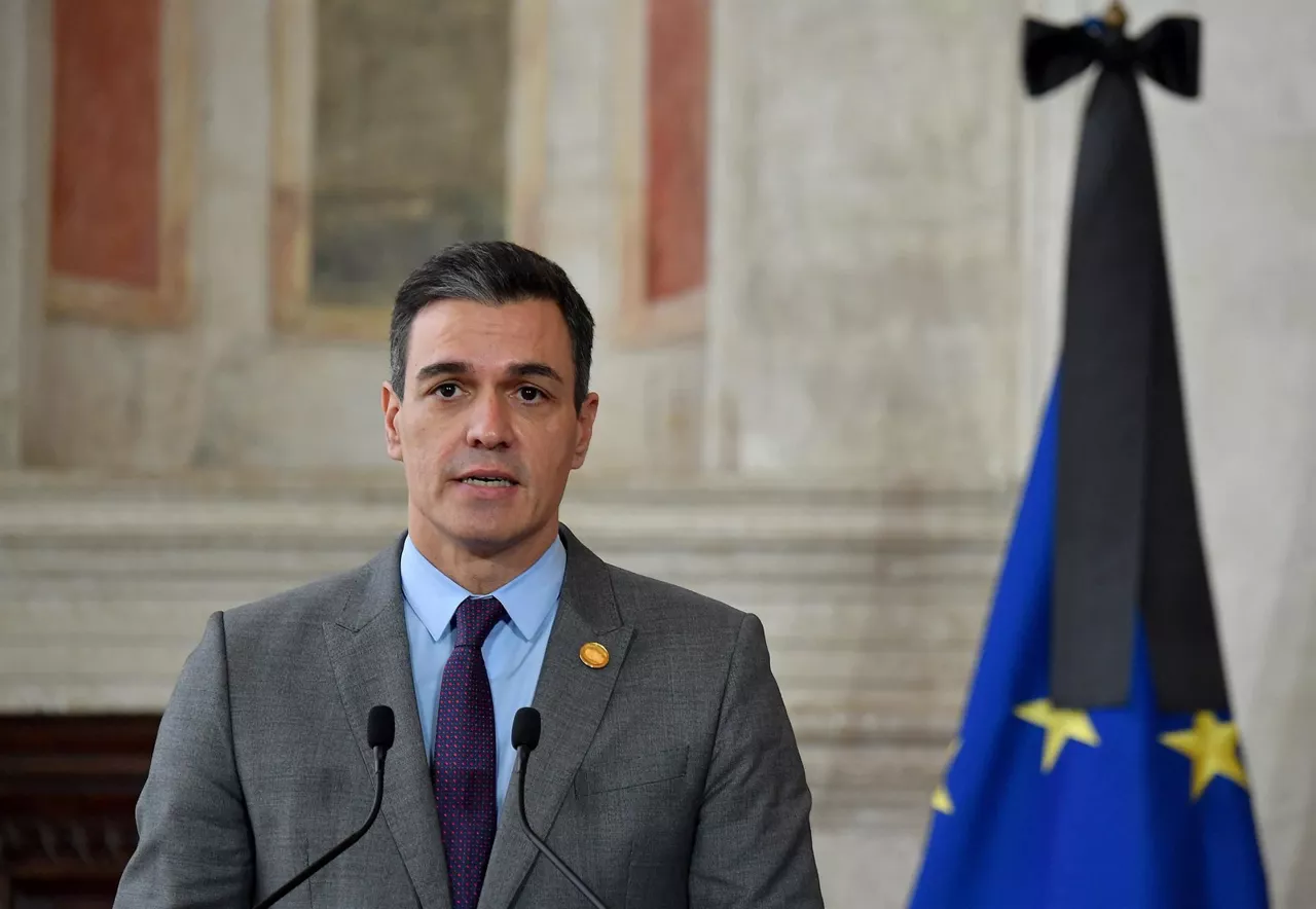 Pedro Sánchez en Roma