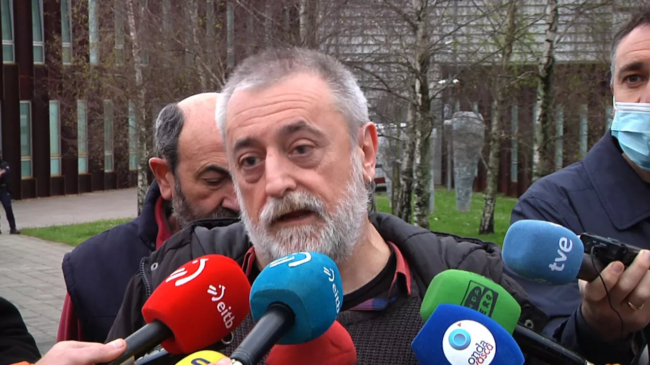 Jon Altuna, representante del sindicato Hiru, en una imagen de archivo. Foto: EITB Media