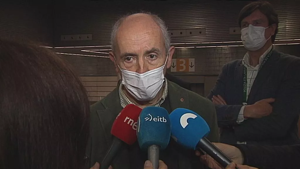 Josu Erkoreka, consejero de Seguridad.