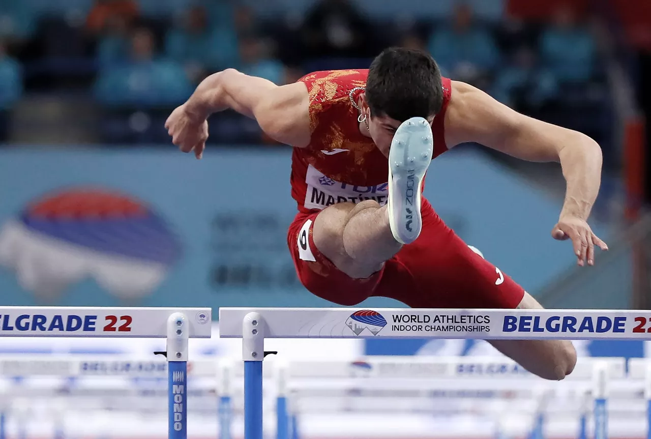 Asier Martinez, Belgradeko pista estaliko Munduko Txapelketan