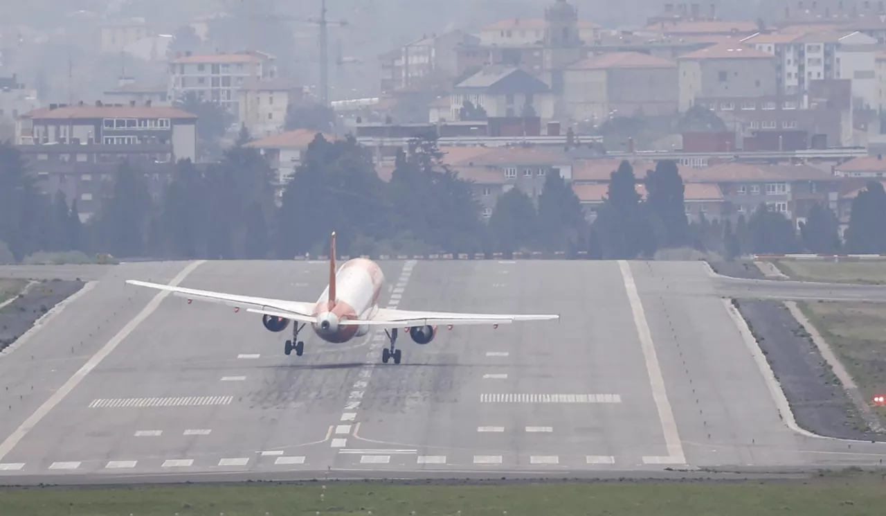 avion hegazkina haizea viento loiu aeropuerto aireportua