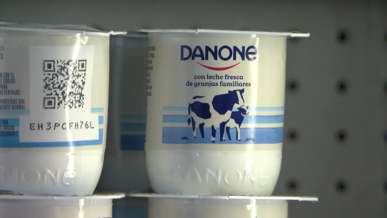 Danone. Agentzietako bideo batetik ateratako irudia.