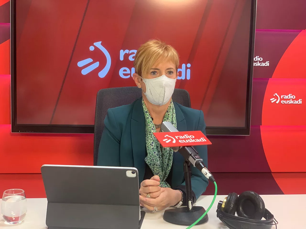 Tapia, en un momento de la entrevista.