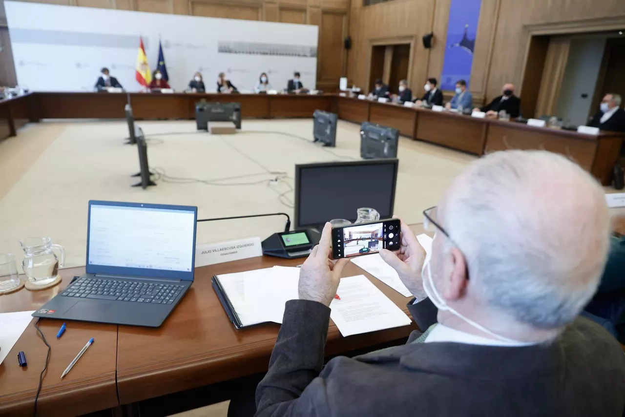 Bilera Madrilen. Argazkia: EFE