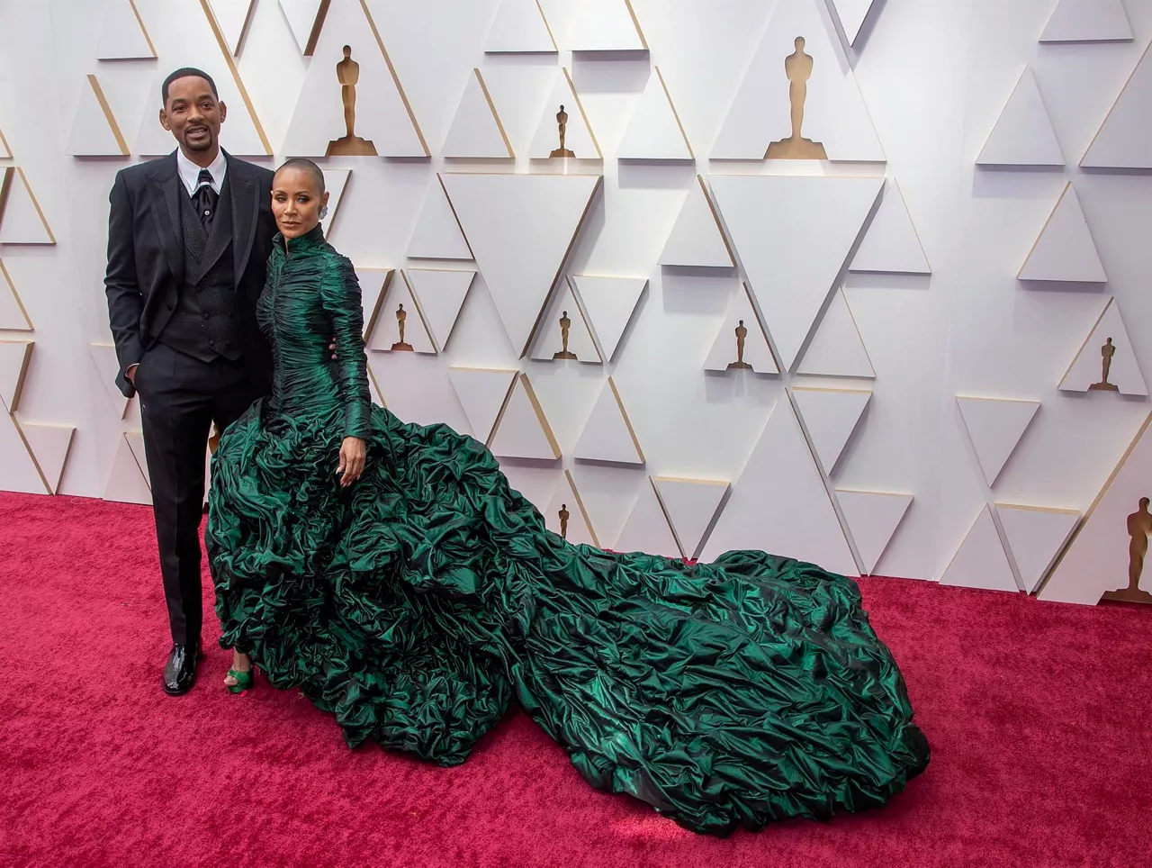 Will Smith y Jada Pinkett. Foto: EFE.