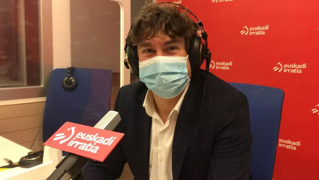 Eneko Andueza, PSE-EEren idazkari nagusia Euskadi Irratian