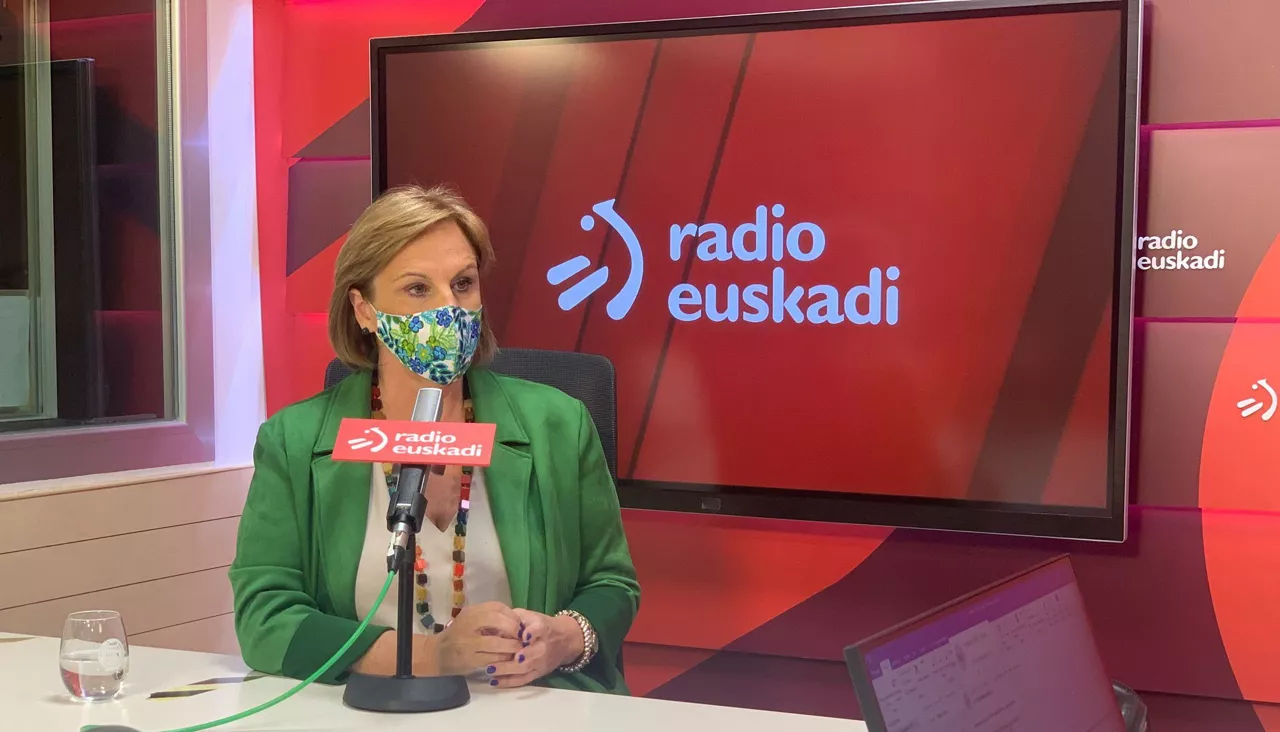 Atutxa, en un momento de la entrevista.