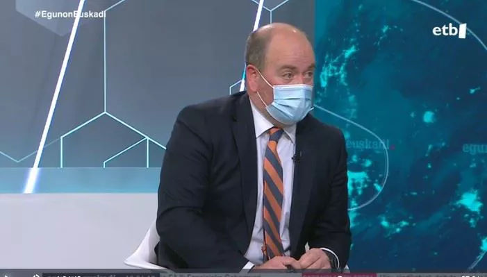 Zigor Urkiaga ETB1eko "Egun on Euskadi" saioan.