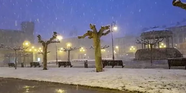 Temporal en Pamplona