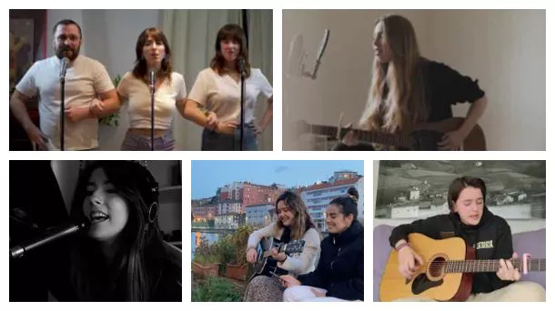 'Gaztea Cover'eko bertsioak