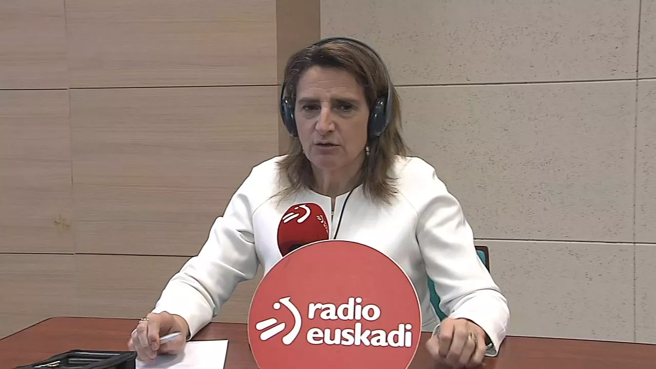Teresa Ribera. Imagen obtenida de un vídeo de EITB Media.
