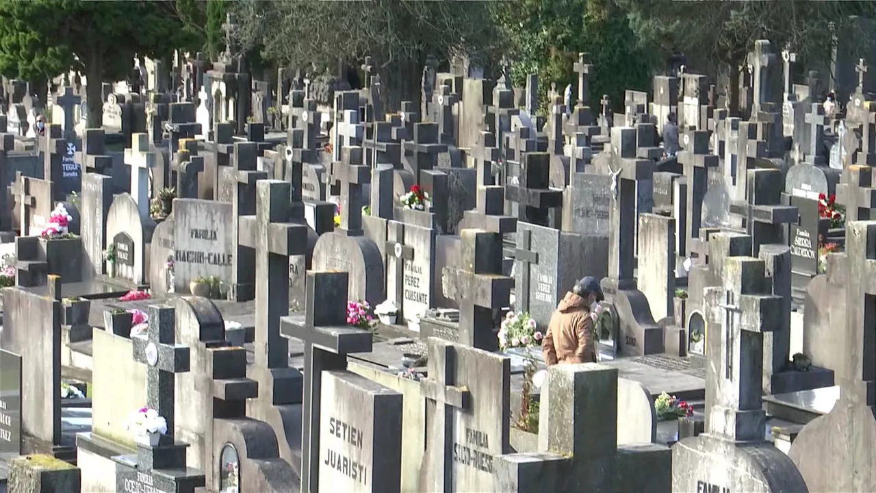 Imagen de un cementerio