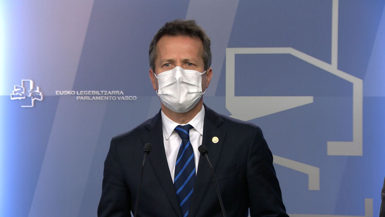 Jokin Bildarratz. EITB Mediaren bideo batetik ateratako irudia.