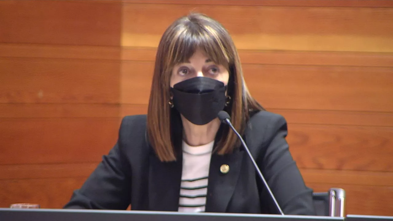 Idoia Mendia. EITB Mediaren bideo batetik ateratako irudia.