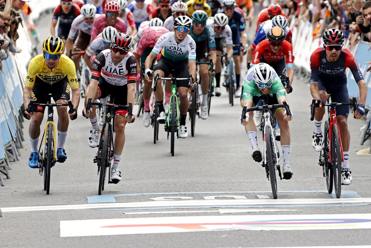 2022ko Itzuliaren laugarren etapako esprinta