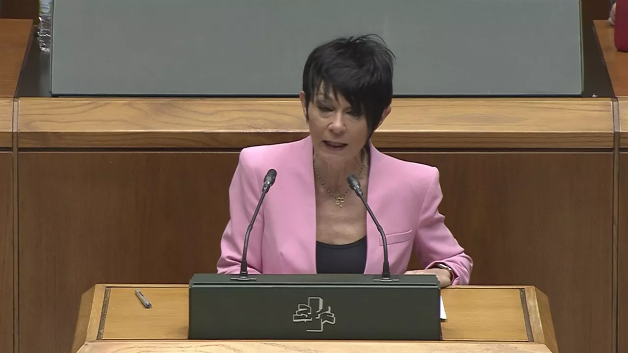 Maddalen Iriarte, Eusko Legebiltzarrean.