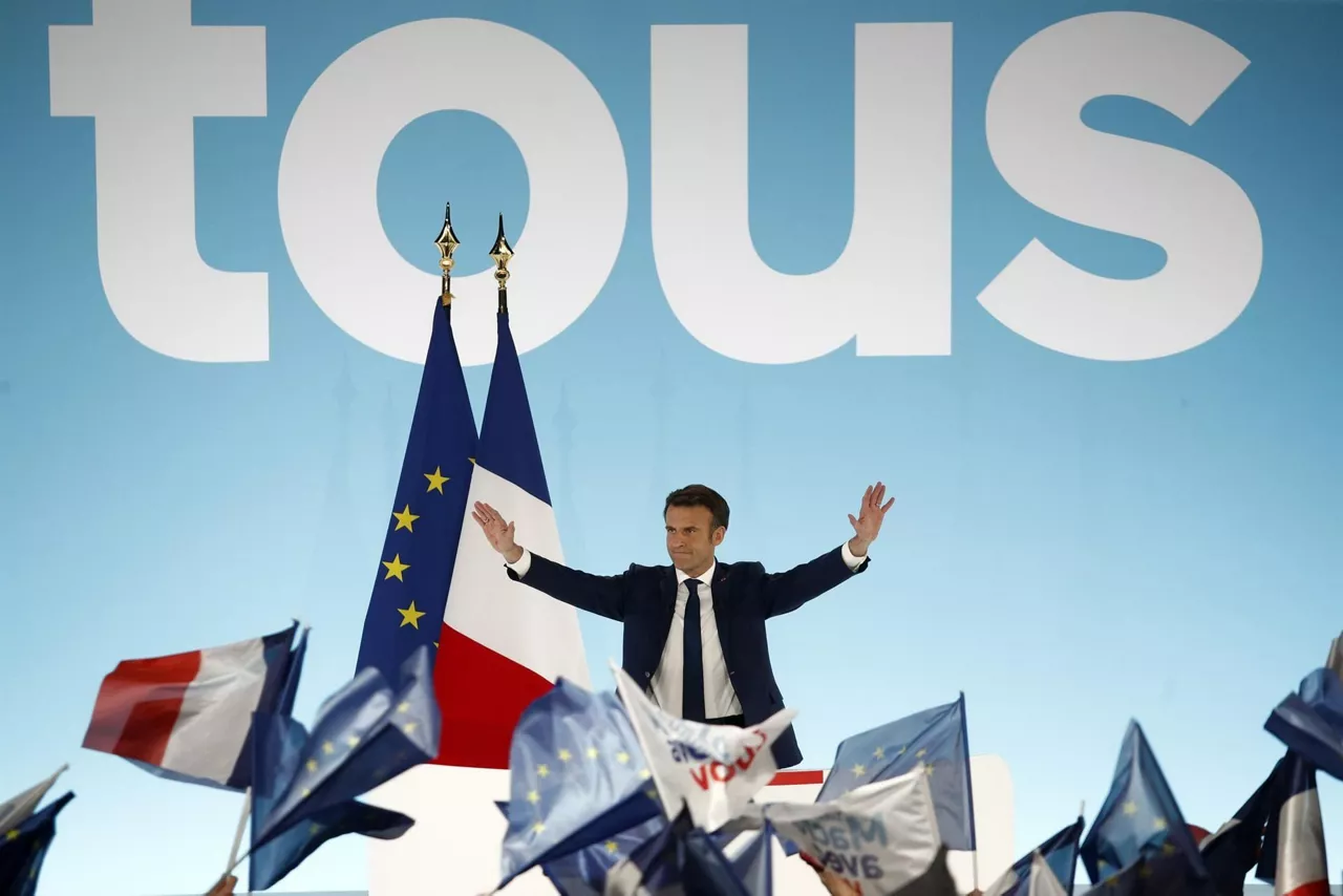 Emmanuel Macron. Argazkia: EFE.
