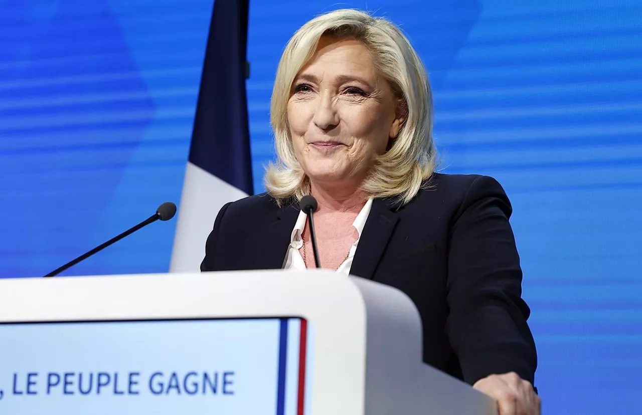 marine le pen elecciones francia