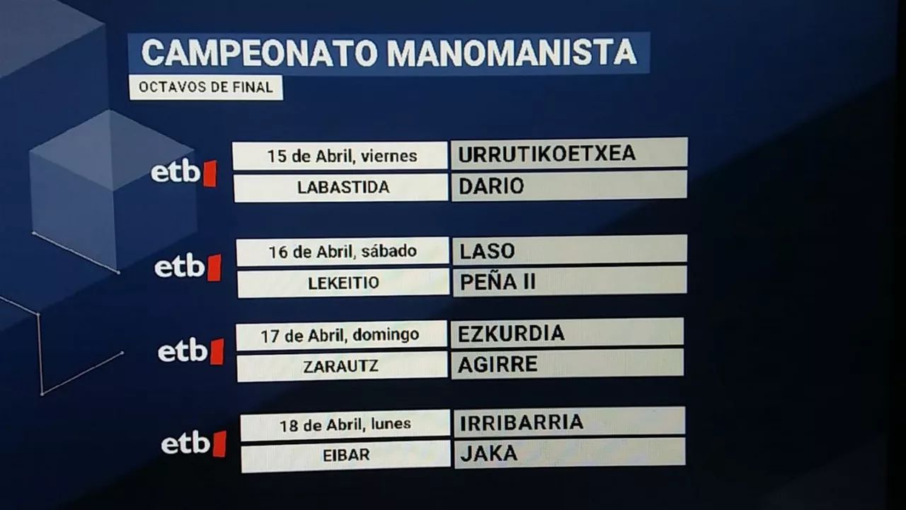 Octavos del Manomanista