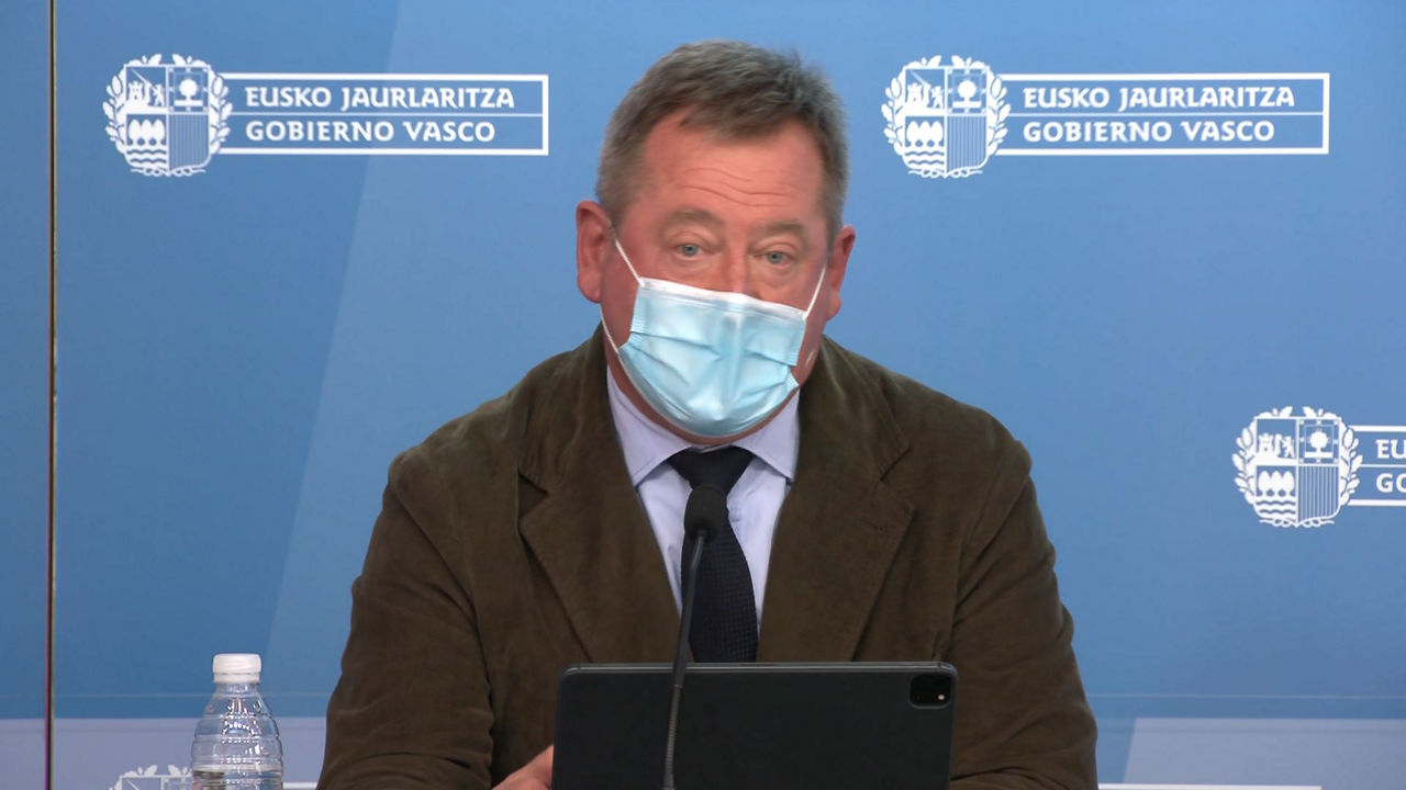 Bingen Zupiria. Imagen obtenida de un vídeo de EITB Media.
