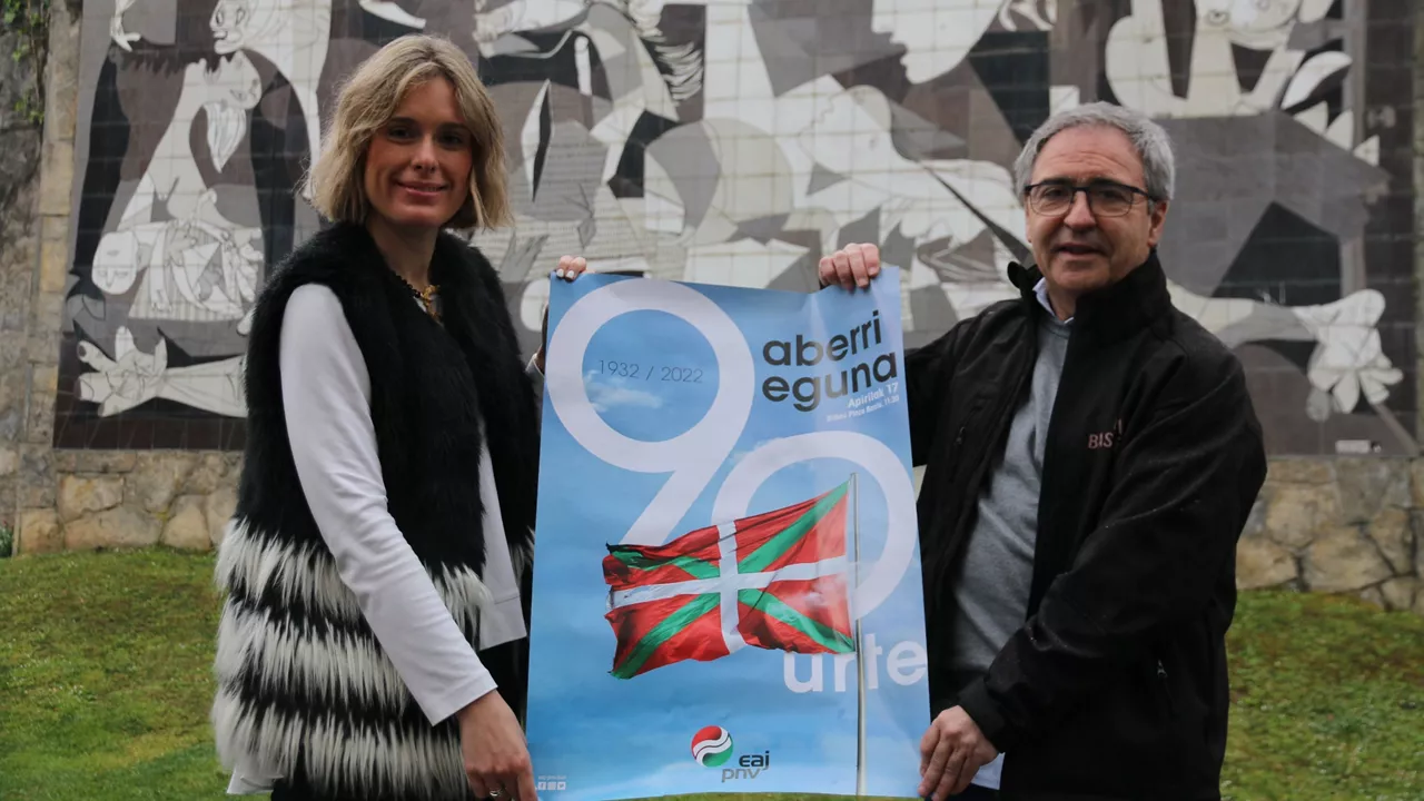 Zarate y Aurrekoetxea, hoy en Gernika-Lumo. EFE