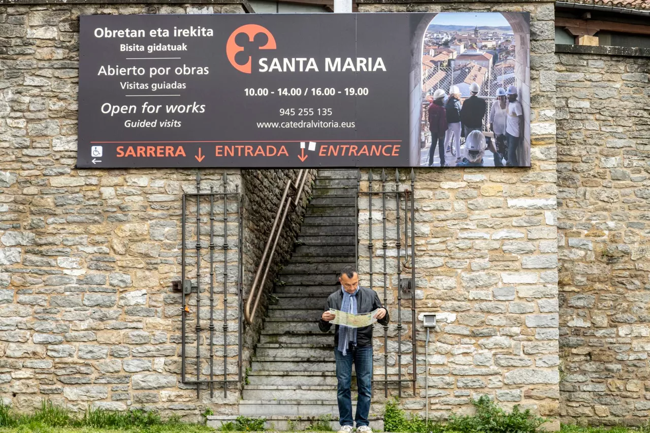 Santa Maria katedrala, Gasteizen. Argazkia: EFE