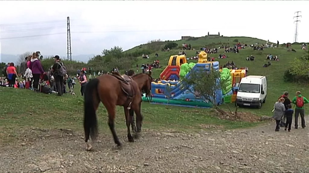 Monte Serantes. Imagen obtenida de un vídeo de EITB Media.